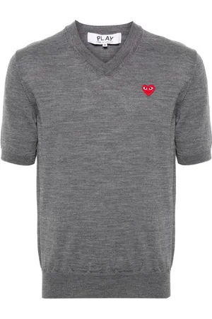 Comme des Garçons Pullover mit Herz-Patch