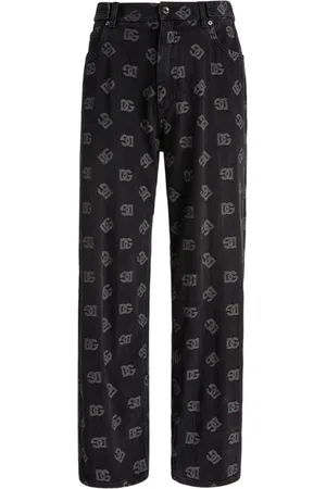 Dolce & Gabbana Jeans mit Monogrammmuster