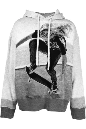 Palm Angels Hoodie mit Skater-Print