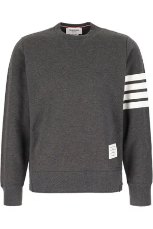 Thom Browne Sweatshirt mit gestreiftem Ärmel
