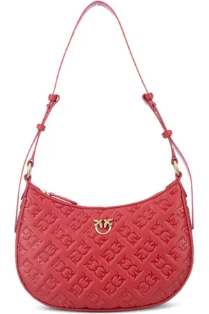 Pinko Schultertasche mit Monogrammmuster