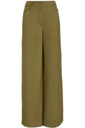 Alberta Ferretti Palazzohose mit Knopfverschluss