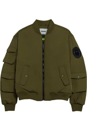 BARROW Bomberjacke mit Logo-Applikation