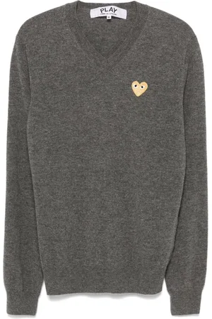 Comme des Garçons Pullover mit Herz-Patch
