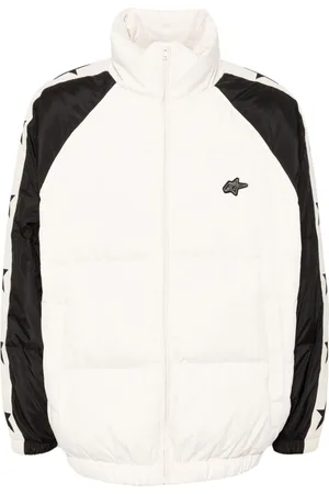 FIVE CM Daunenjacke mit Logo-Patch
