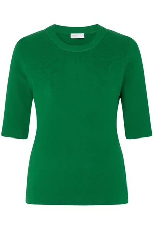 ROSETTA GETTY Gerippter Cropped-Pullover