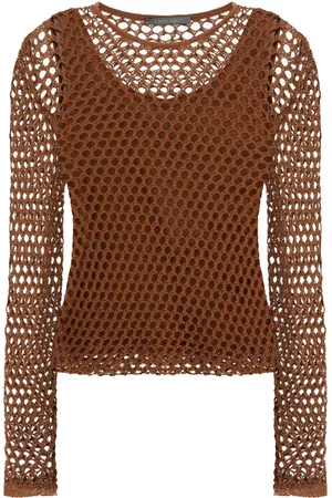 Alberta Ferretti Oberteil aus Mesh