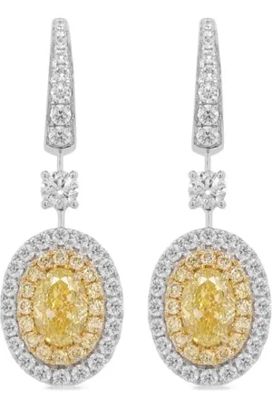 HYT Jewelry 18kt Weißgoldohrringe mit Diamanten