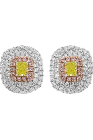 HYT Jewelry 18kt Weißgoldohrringe mit Diamanten