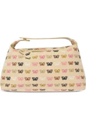 Bottega Veneta 1990-2000 Handtasche mit Schmetterling-Print