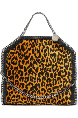 Stella McCartney 3Chain Tote Bag mit Leoparden-Print