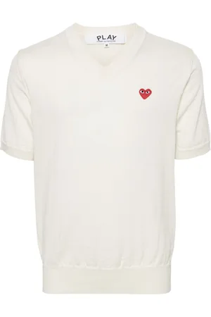 Comme des Garçons Pullover mit Herz-Patch