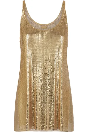 Paco rabanne Trägershirt aus Mesh