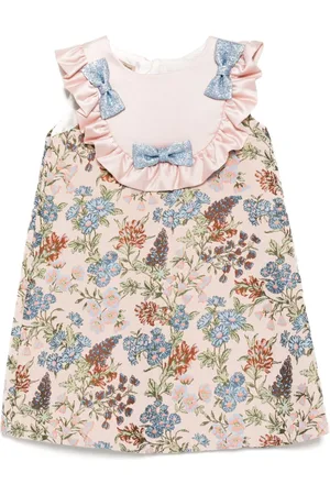 HUCKLEBONES LONDON Kleid mit Rüschenlatz