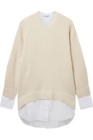 Stella McCartney Kaschmirpullover im Layering-Look
