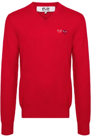 Comme des Garçons Pullover mit Herz-Patch