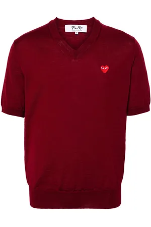 Comme des Garçons Pullover mit Herz-Patch