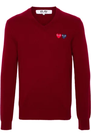 Comme des Garçons Pullover mit Herz-Patch