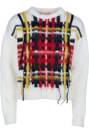 Iceberg Pullover mit kariertem Inlay