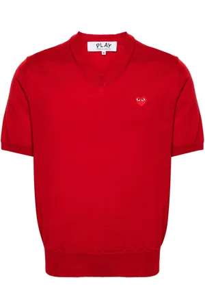 Comme des Garçons Pullover mit Herz-Patch