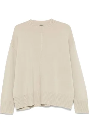 HUGO BOSS Kaschmirpullover mit Rundhalsausschnitt