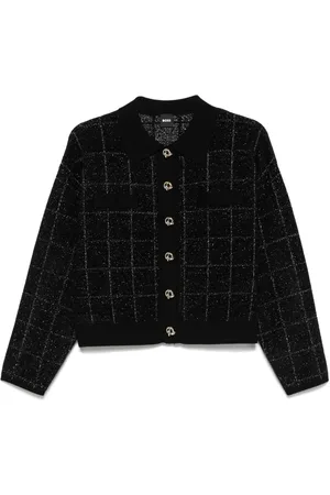 HUGO BOSS Kurze Tweed-Jacke