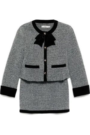 B+AB Zweiteiliges Set aus Tweed
