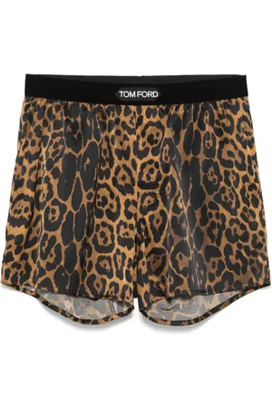 Tom Ford Shorts mit Leoparden-Print
