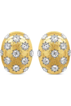 HYT Jewelry 18kt Gelbgoldohrringe mit Diamanten