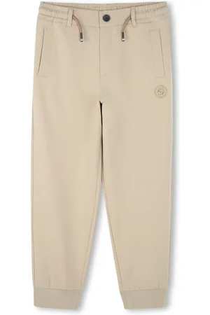 HUGO BOSS Jogginghose mit Logo-Stickerei