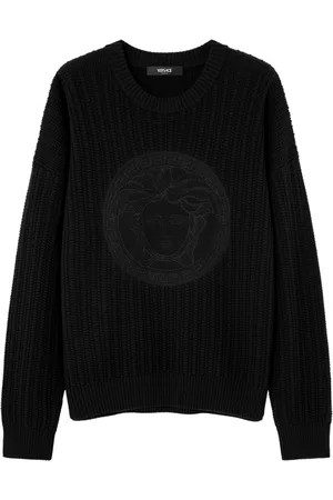 VERSACE Pullover mit Medusa-Stickerei