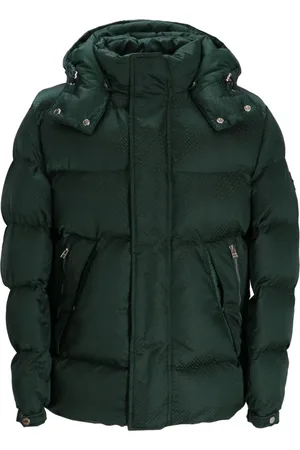 HUGO BOSS Gefütterte Jacke aus Monogramm-Jacquard