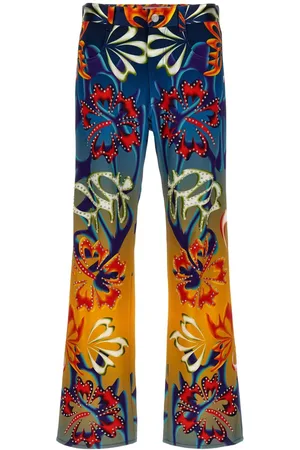 Bluemarble Hose mit Blumen-Print