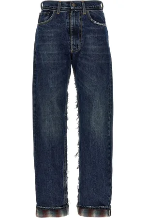 Maison Margiela X Pendleton Jeans mit Passe