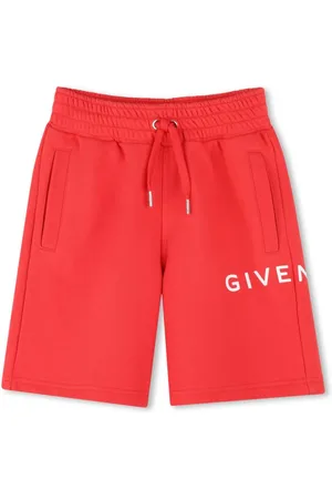 Givenchy Fleece-Shorts mit Logo-Print