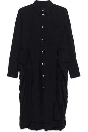 Comme des Garçons Midikleid in Distressed-Optik