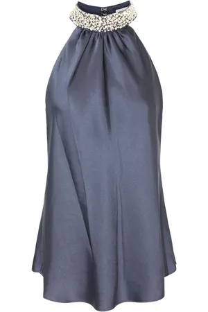 Simkhai Bluse mit Schmucksteinen