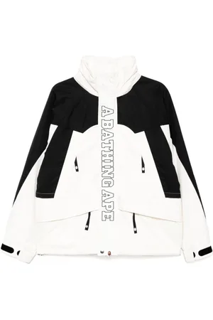 A Bathing Ape Kapuzenjacke mit Logo-Stickerei