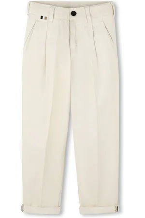 HUGO BOSS Hose mit Faltendetail
