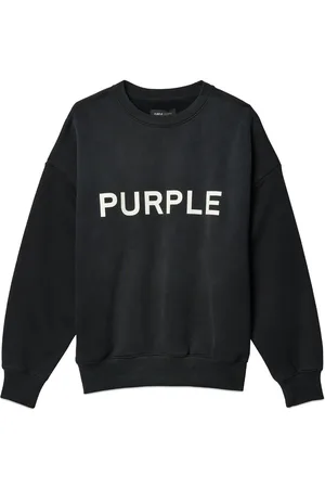 Purple Brand Sweatshirt mit Logo-Print