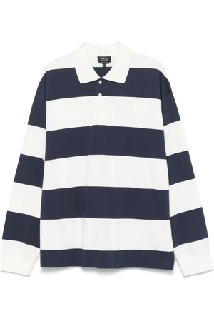 A.P.C. Gestreiftes Poloshirt
