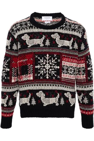 Thom Browne Pullover mit Fair-Isle-Strickmuster