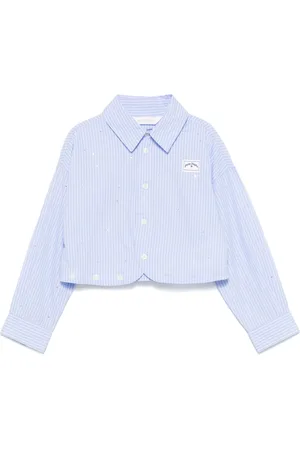 Palm Angels Strassverziertes Hemd