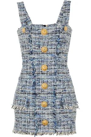 Balmain Minikleid aus Tweed
