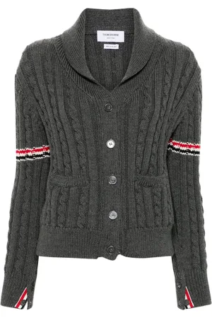 Thom Browne Cardigan mit Zopfmuster