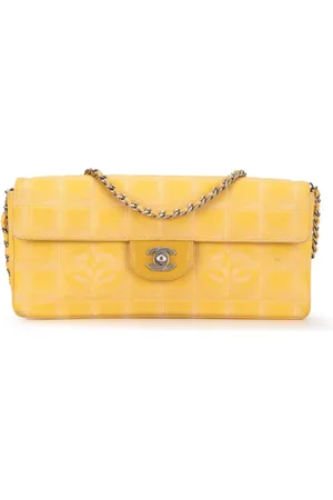 CHANEL 2002-2003 New Travel Line East West Schultertasche mit Klappe