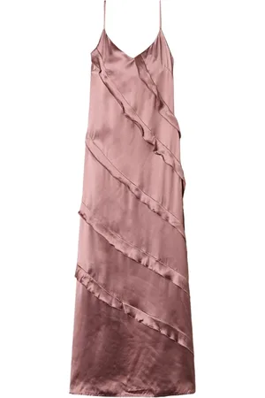 Twin-Set Maxikleid mit Rüschen