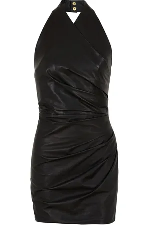 Balmain Drapiertes Minikleid
