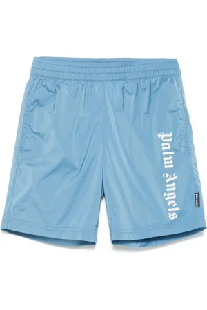 Palm Angels Badeshorts mit Logo-Print