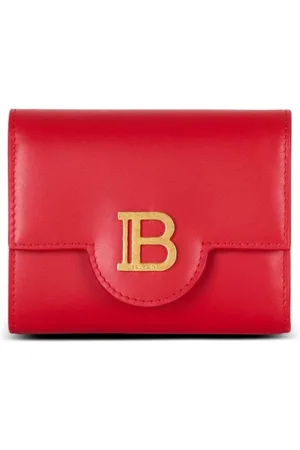 Balmain Portemonnaie mit Logo-Schild